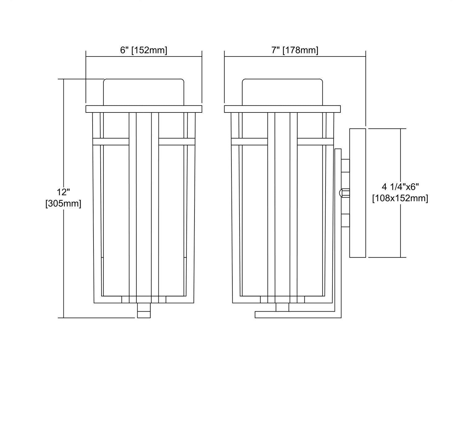 ELK Home - 45185/1 - One Light Outdoor Wall Sconce - Croftwell - Textured Matte Black