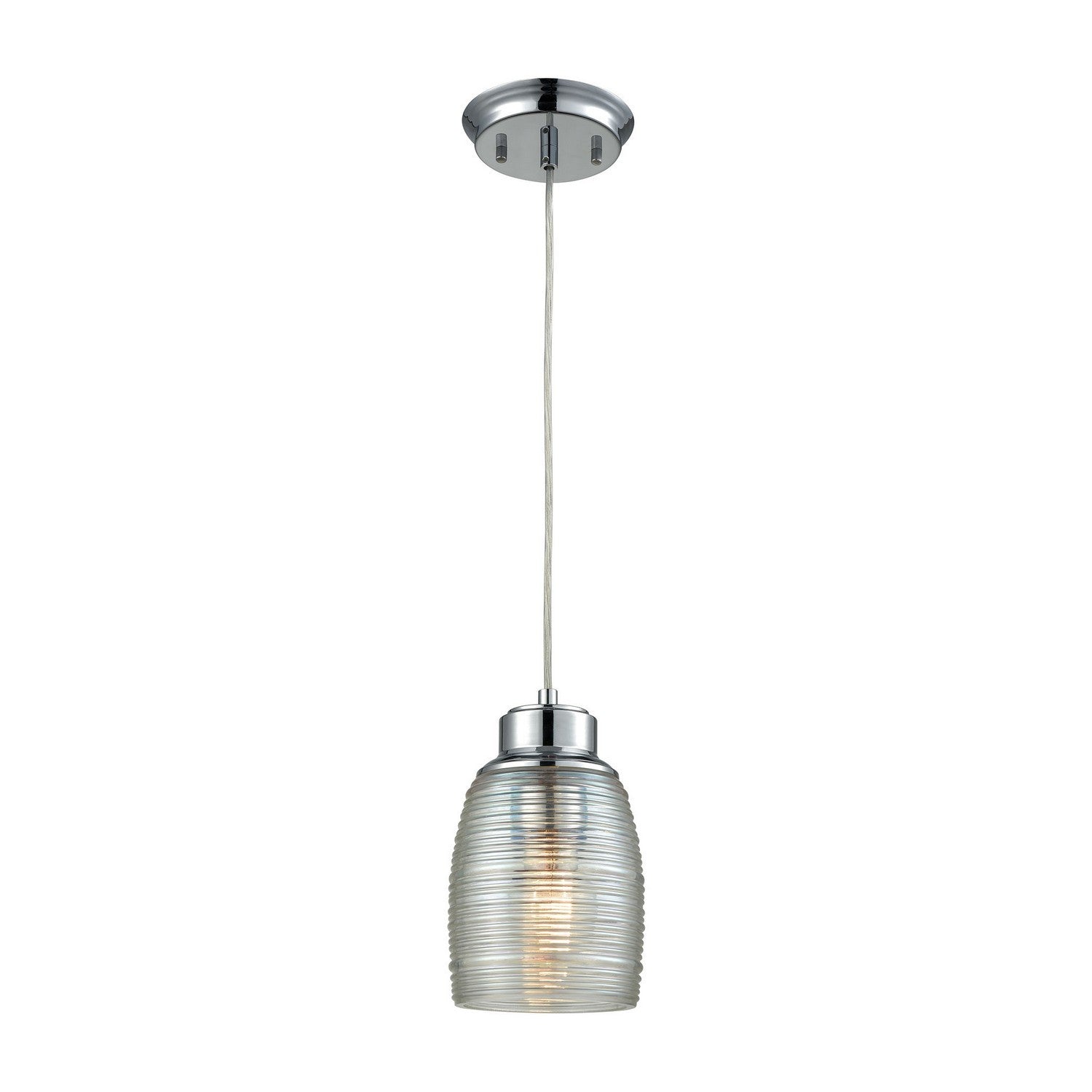 ELK Home - 46206/1 - One Light Mini Pendant - Muncie - Polished Chrome