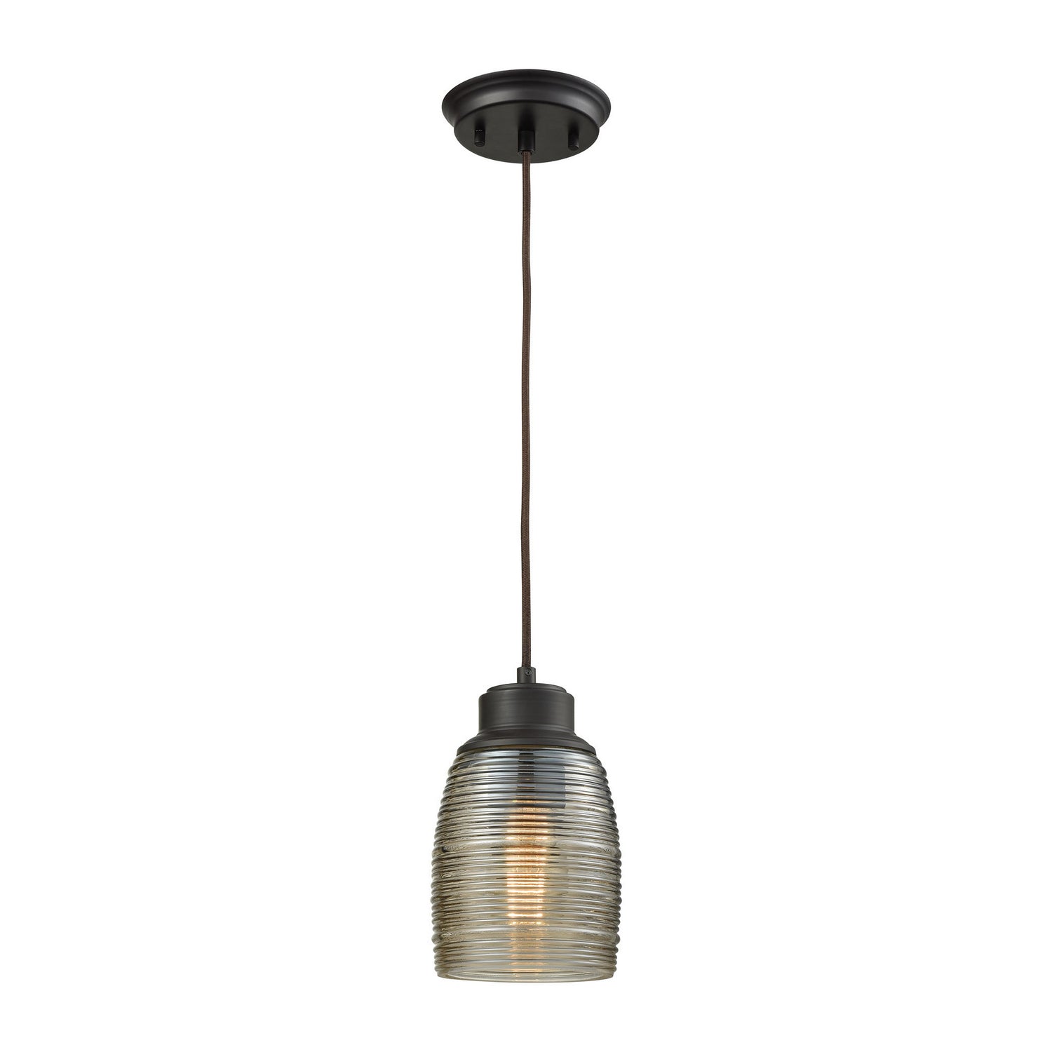 ELK Home - 46216/1 - One Light Mini Pendant - Muncie - Oil Rubbed Bronze