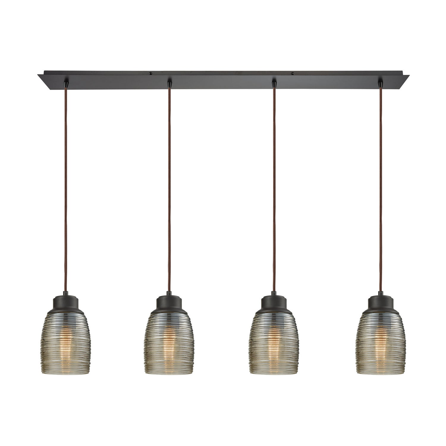 ELK Home - 46216/4LP - Four Light Pendant - Muncie - Oil Rubbed Bronze