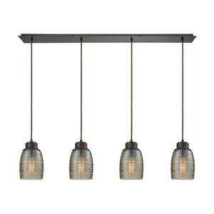 ELK Home - 46216/4LP - Four Light Pendant - Muncie - Oil Rubbed Bronze