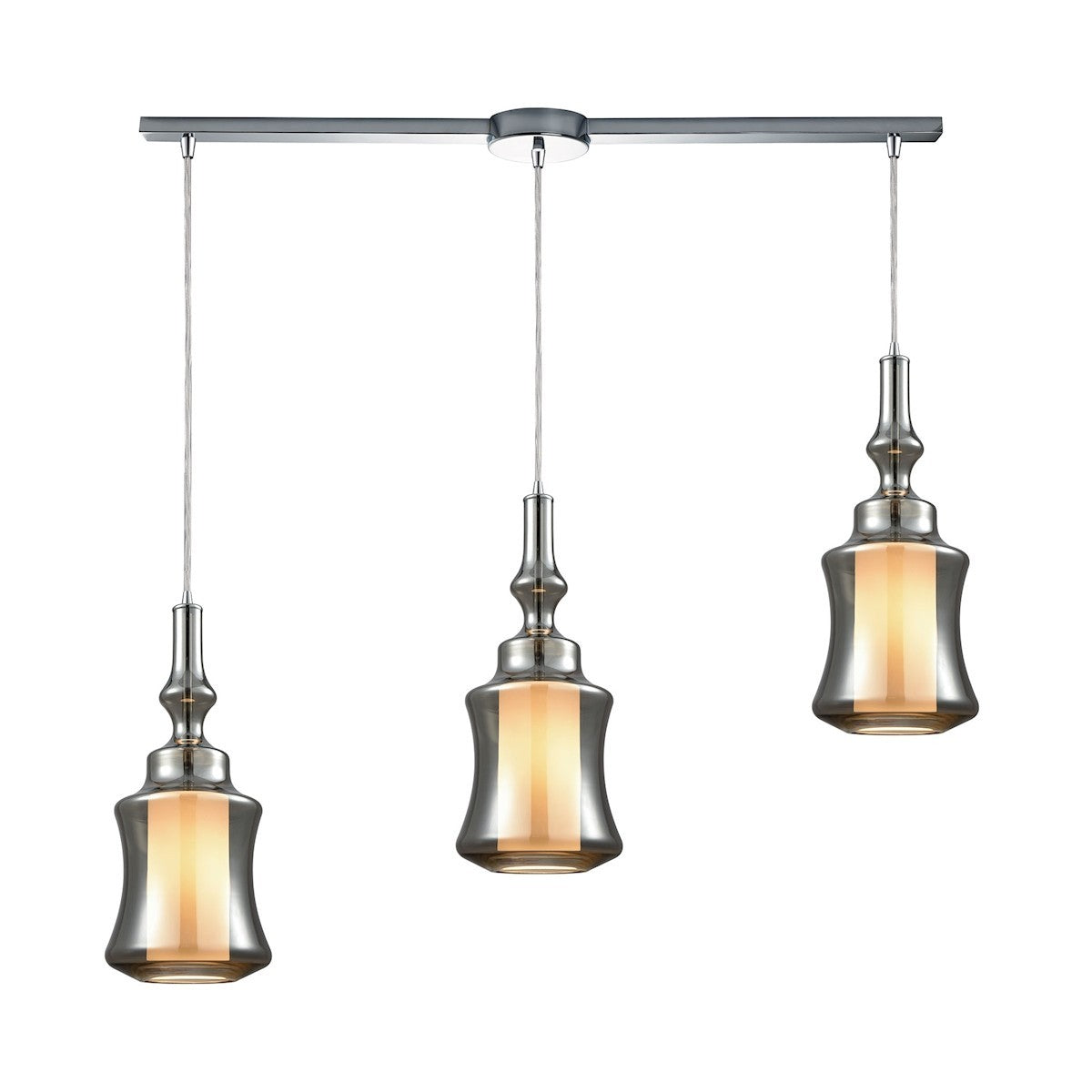 ELK Home - 56503/3L - Three Light Pendant - Alora - Polished Chrome