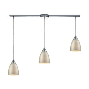 ELK Home - 56530/3L - Three Light Pendant - Merida - Polished Chrome