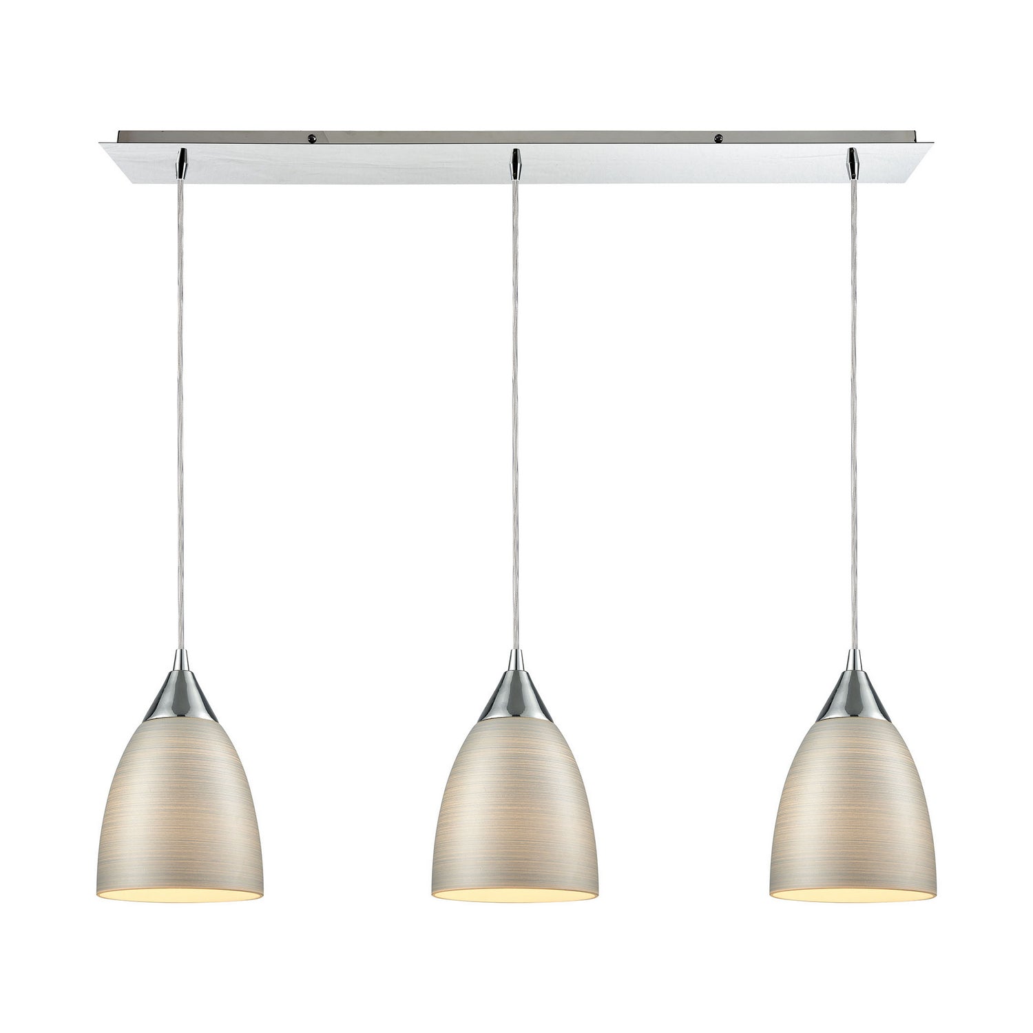 ELK Home - 56530/3LP - Three Light Pendant - Merida - Polished Chrome