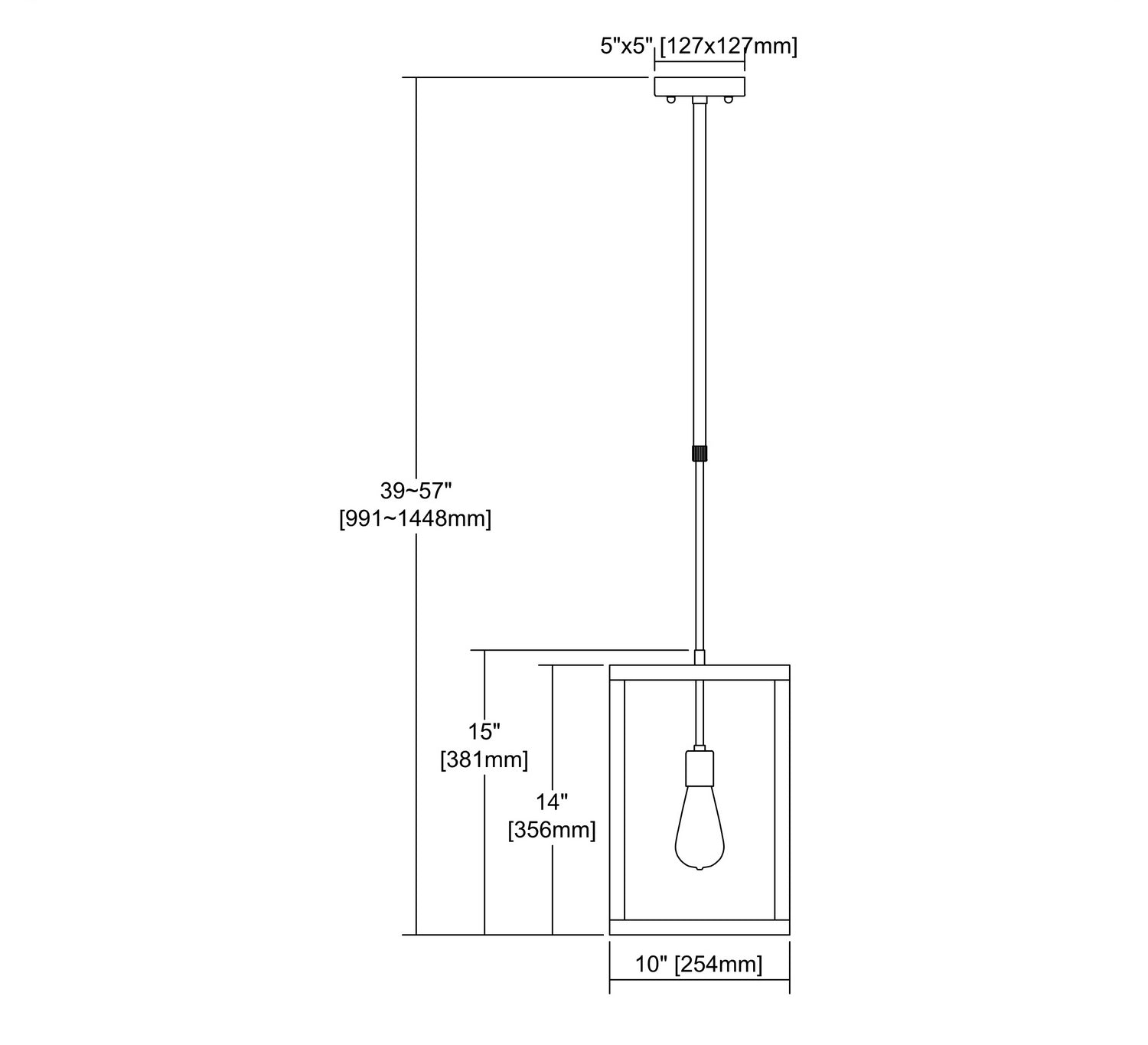 ELK Home - 63081-1 - One Light Chandelier - Parameters - Satin Brass