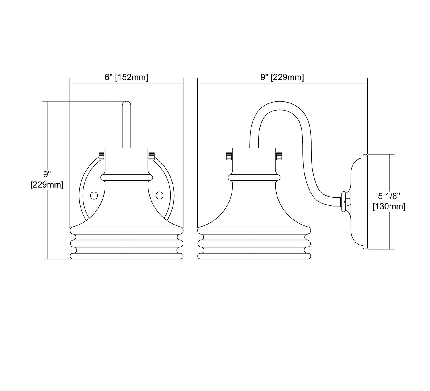 ELK Home - 65225/1 - One Light Wall Sconce - Binghamton - Oil Rubbed Bronze