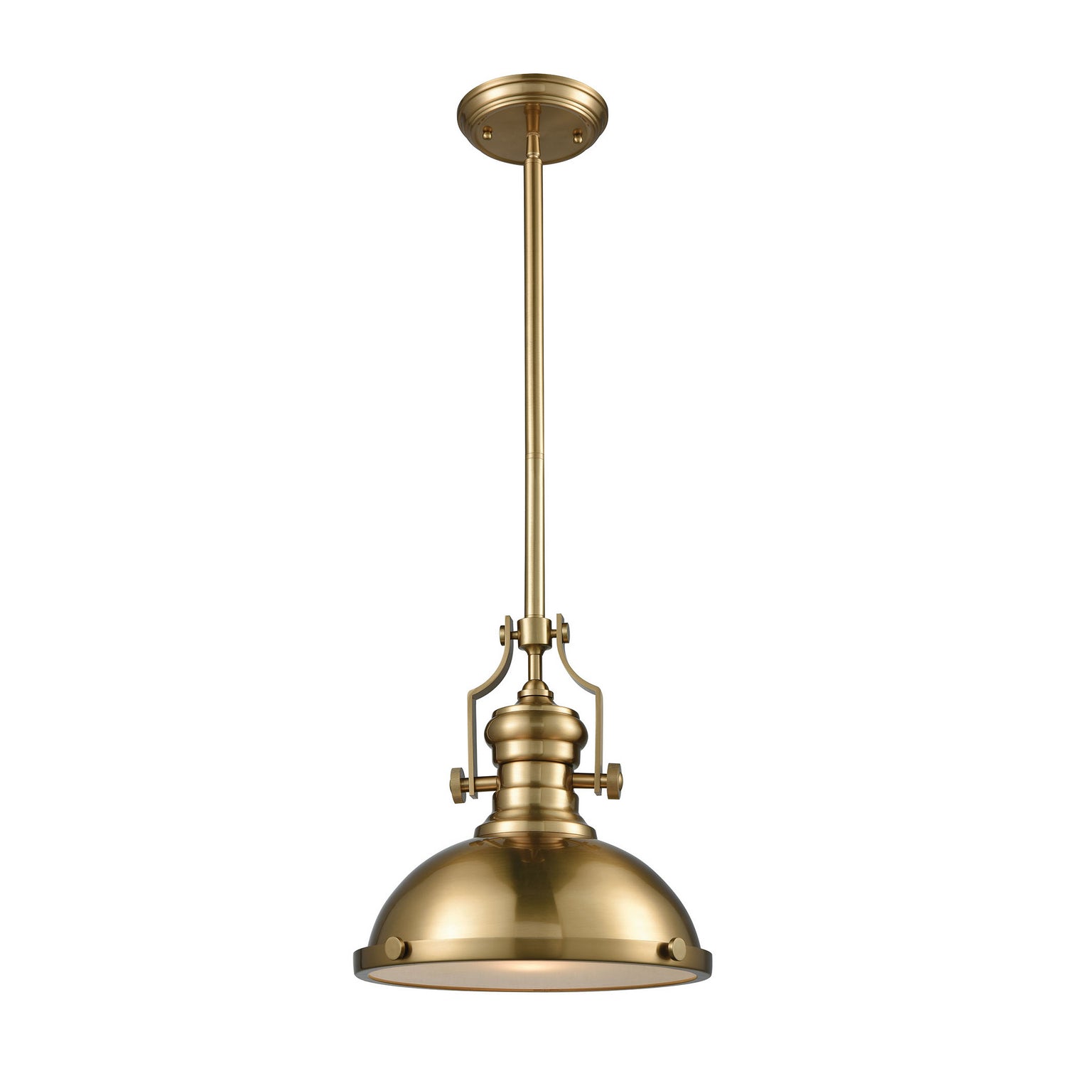 ELK Home - 66594-1 - One Light Pendant - Chadwick - Satin Brass