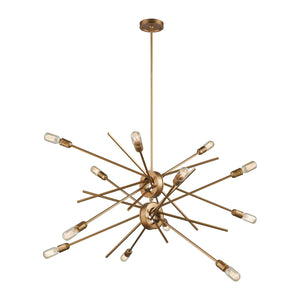 ELK Home - 66975/12 - 12 Light Chandelier - Xenia - Matte Gold