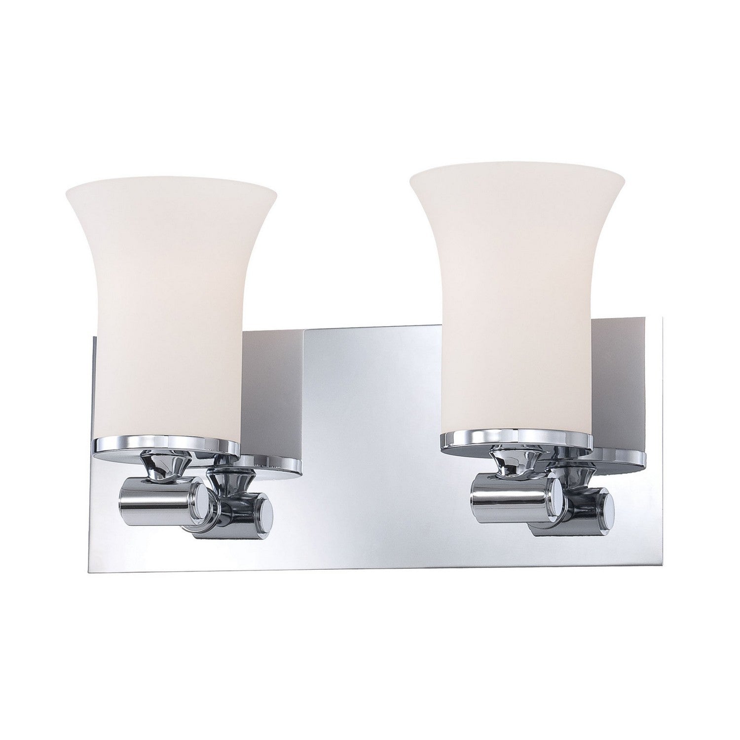 ELK Home - BV2062-10-15 - Two Light Vanity Lamp - Flare - Chrome