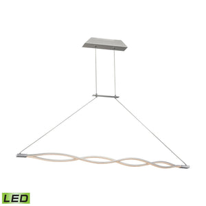 ELK Home - LC1350-10-98 - LED Island Pendant - Twist - Aluminum