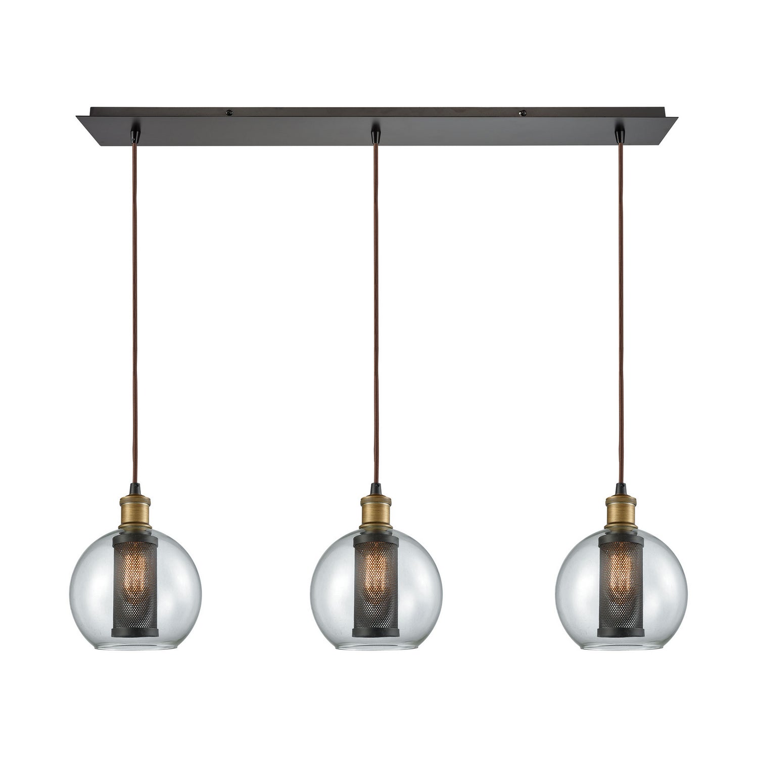 ELK Home - 14530/3LP - Three Light Pendant - Bremington - Oil Rubbed Bronze