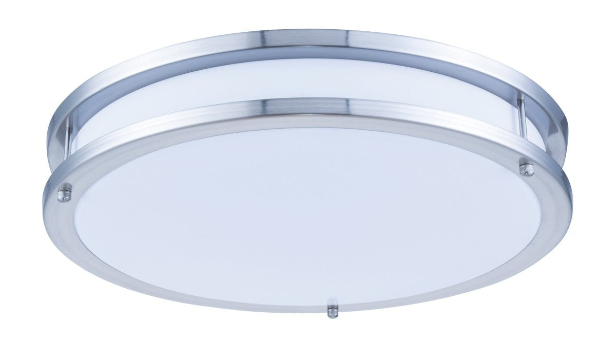 Elitco - CF3201 - LED Flush Mount - Ripple - Brushed Nickel