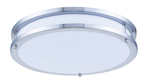 Elitco - CF3201 - LED Flush Mount - Ripple - Brushed Nickel