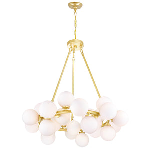 CWI Lighting - 1020P26-25-602 - LED Chandelier - Arya - Satin Gold