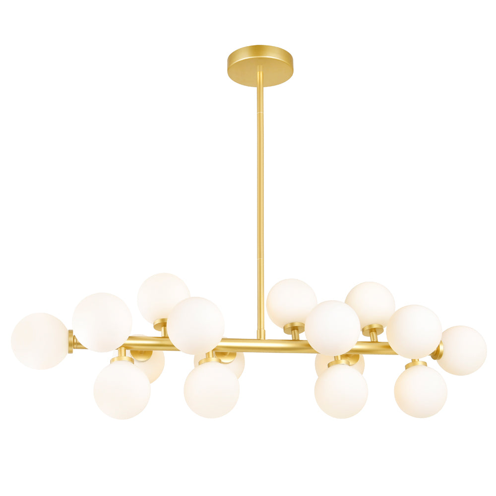 CWI Lighting - 1020P36-16-602 - LED Chandelier - Arya - Satin Gold