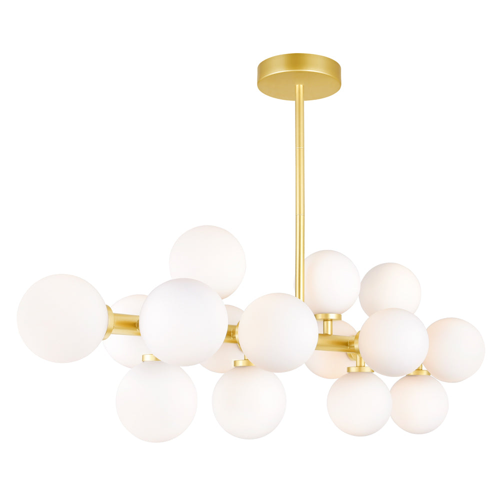 CWI Lighting - 1020P36-16-602 - LED Chandelier - Arya - Satin Gold