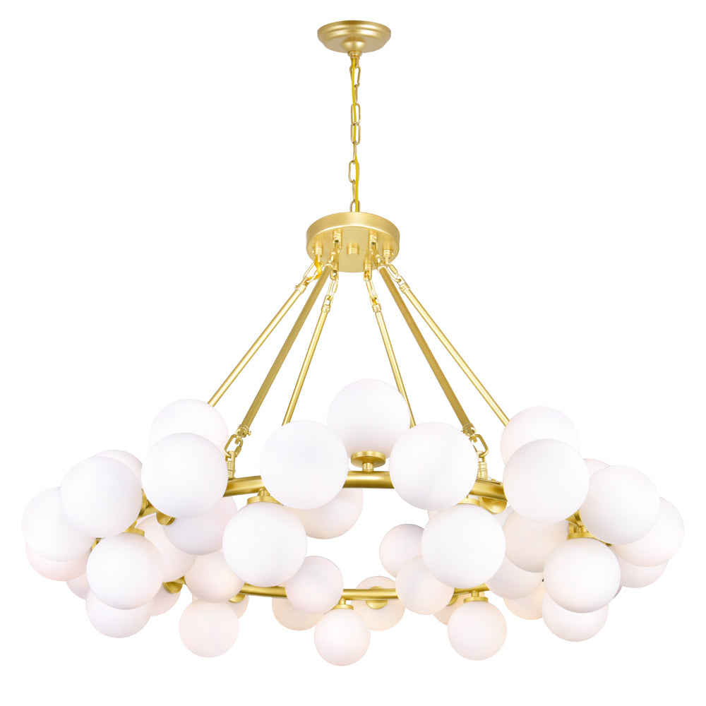 CWI Lighting - 1020P39-45-602 - LED Chandelier - Arya - Satin Gold