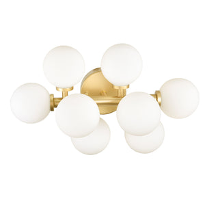 CWI Lighting - 1020W18-8-602 - LED Wall Sconce - Arya - Satin Gold