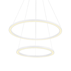 CWI Lighting - 7112P24-103 - LED Chandelier - Chalice - White