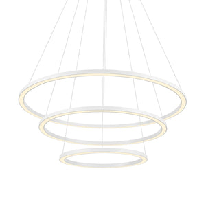 CWI Lighting - 7112P31-103 - LED Chandelier - Chalice - White