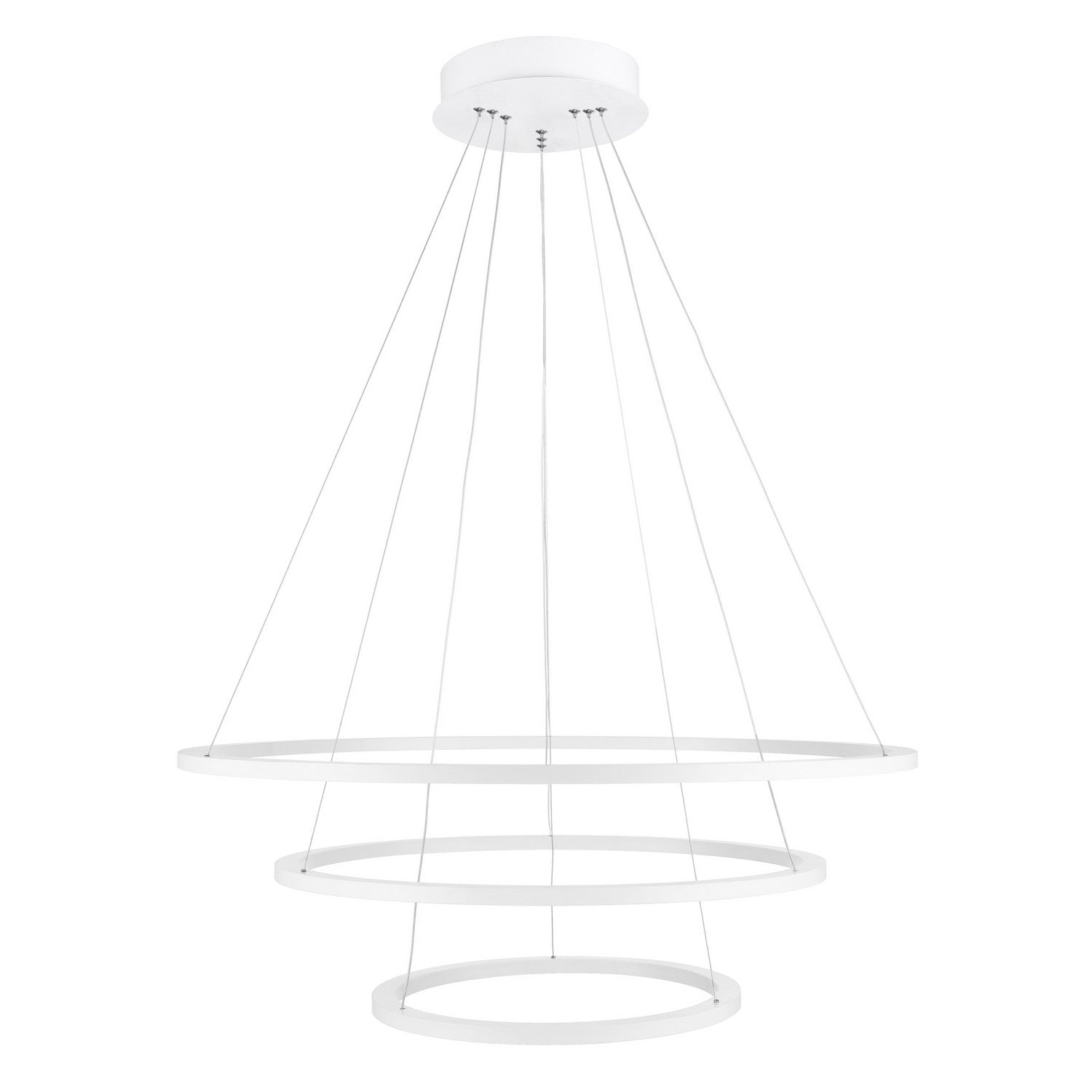 CWI Lighting - 7112P31-103 - LED Chandelier - Chalice - White