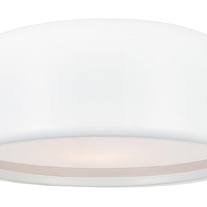 CWI Lighting - 9688C14-2-172 - Two Light Flush Mount - Campton - White