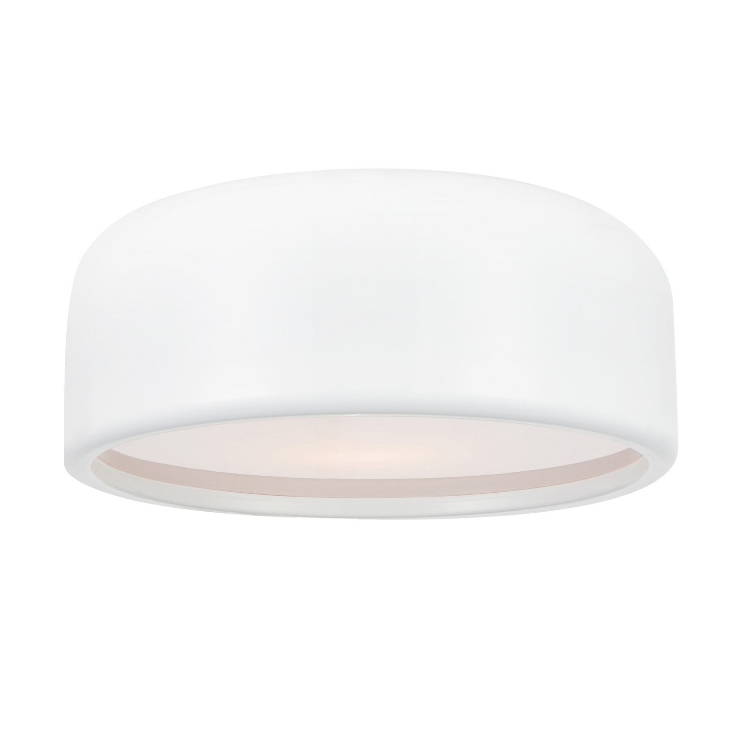 CWI Lighting - 9688C14-2-172 - Two Light Flush Mount - Campton - White