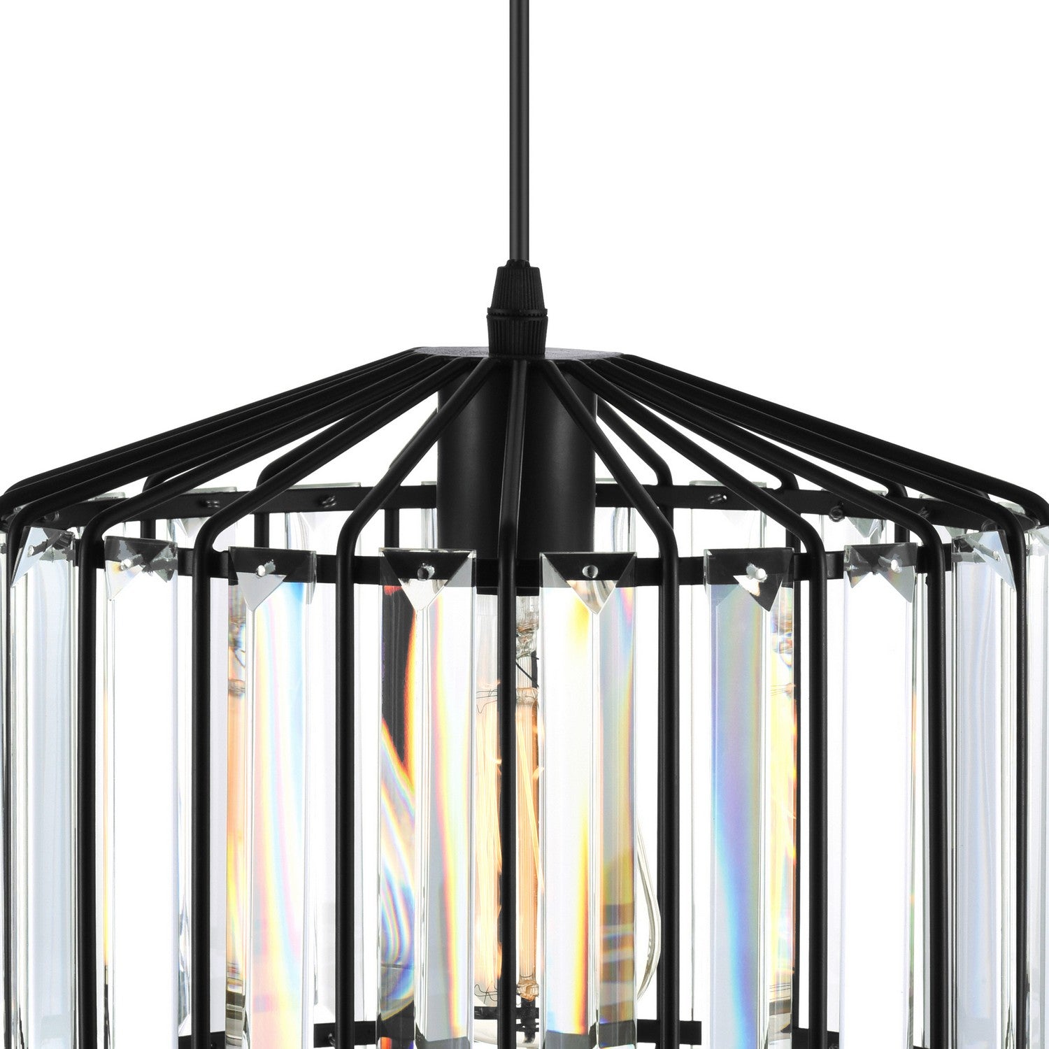 CWI Lighting - 9942P10-1-101-A - One Light Pendant - Alethia - Black