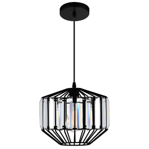 CWI Lighting - 9942P10-1-101-A - One Light Pendant - Alethia - Black