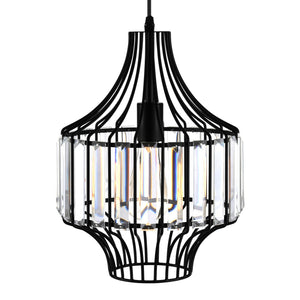 CWI Lighting - 9942P10-1-101-D - One Light Pendant - Alethia - Black