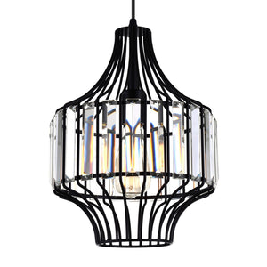 CWI Lighting - 9942P10-1-101-D - One Light Pendant - Alethia - Black