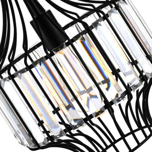 CWI Lighting - 9942P10-1-101-D - One Light Pendant - Alethia - Black