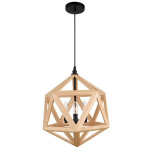 CWI Lighting - 9945P17-3-101 - Three Light Pendant - Lante - Black