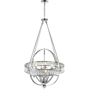 CWI Lighting - 9957P42-12-601 - 12 Light Chandelier - Arkansas - Chrome