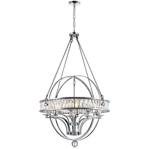 CWI Lighting - 9957P42-12-601 - 12 Light Chandelier - Arkansas - Chrome