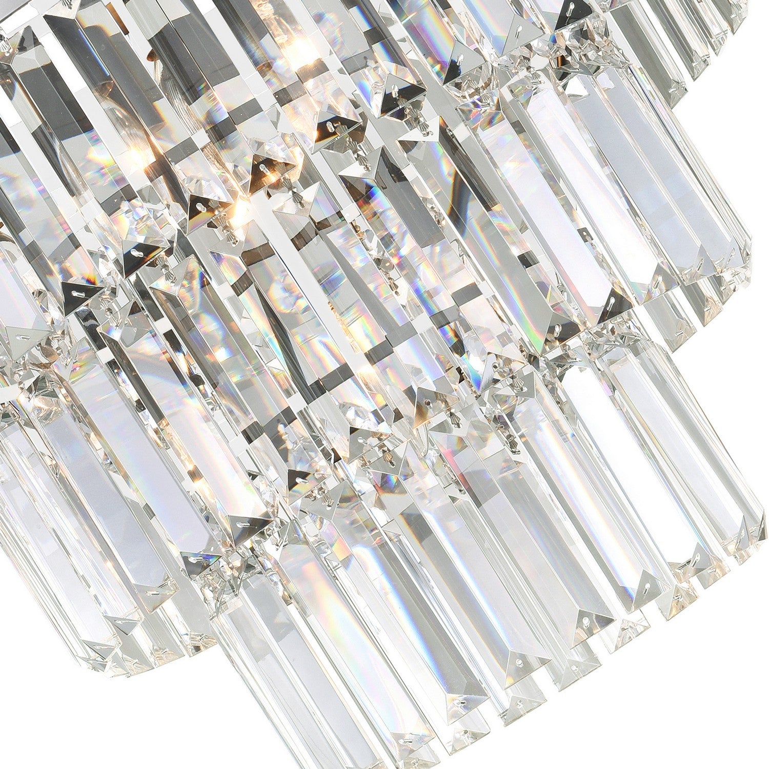 CWI Lighting - 9969P18-5-601 - Five Light Chandelier - Weiss - Chrome