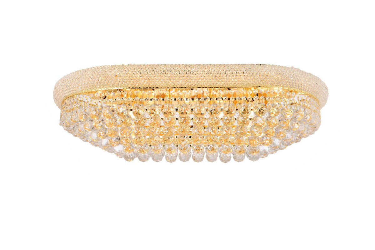 Elegant Lighting - V1800F36SG/RC - 18 Light Flush Mount - Primo - Gold