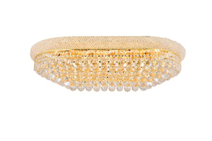 Elegant Lighting - V1800F36SG/RC - 18 Light Flush Mount - Primo - Gold