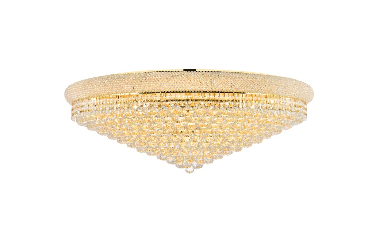 Elegant Lighting - V1800F42G/RC - 30 Light Flush Mount - Primo - Gold