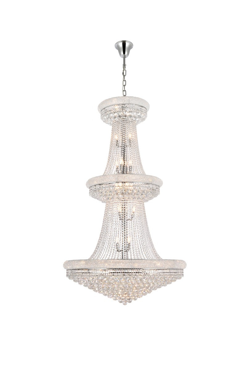 Elegant Lighting - V1800G42C/RC - 38 Light Chandelier - Primo - Chrome