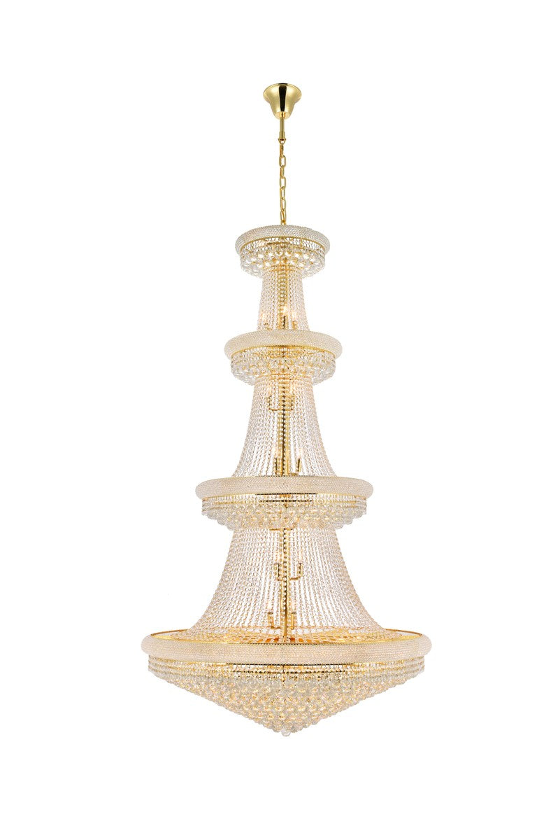 Elegant Lighting - V1800G48G/RC - 42 Light Chandelier - Primo - Gold