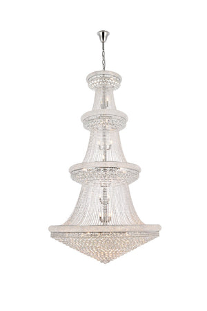 Elegant Lighting - V1800G54C/RC - 48 Light Chandelier - Primo - Chrome