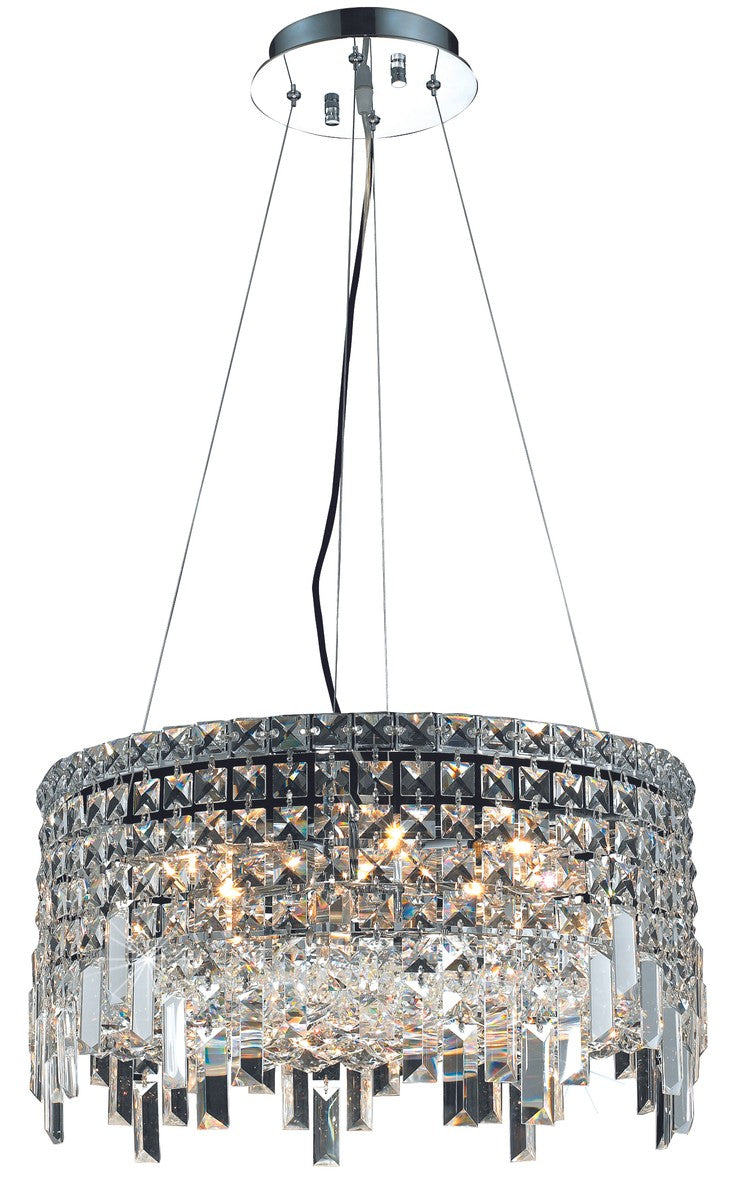 Elegant Lighting - V2031D20C/RC - 12 Light Chandelier - Maxime - Chrome