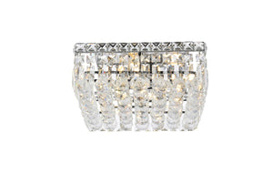 Elegant Lighting - V2032F12C/RC - Four Light Flush Mount - Maxime - Chrome