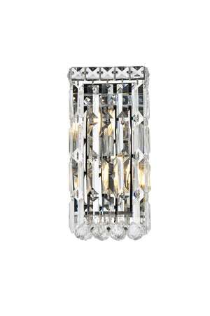 Elegant Lighting - V2032W6C/RC - Two Light Wall Sconce - Maxime - Chrome