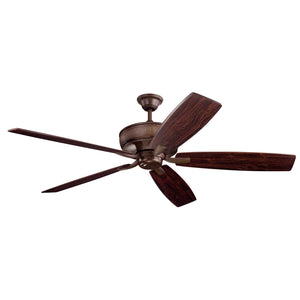 Kichler - 300206TZ - 70"Ceiling Fan - Monarch - Tannery Bronze