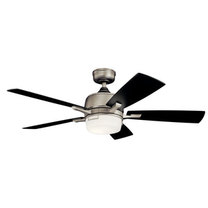 Kichler - 300457NI - 52"Ceiling Fan - Leeds - Brushed Nickel