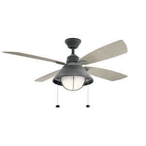 Kichler - 310181WZC - 54"Ceiling Fan - Seaside - Weathered Zinc