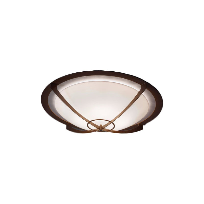 UltraLights - 0480-18-MB-OA-03 - Two Light Flush Mount - Synergy - Medieval Bronze