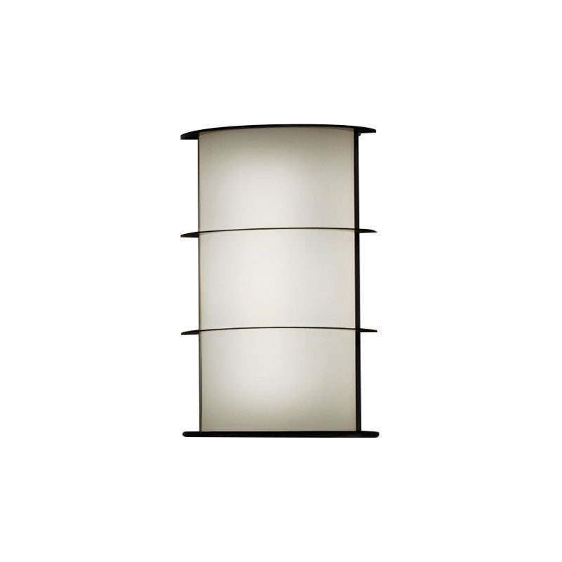 UltraLights - 09173-BK-OA-04 - LED Wall Sconce - Ellipse - Black